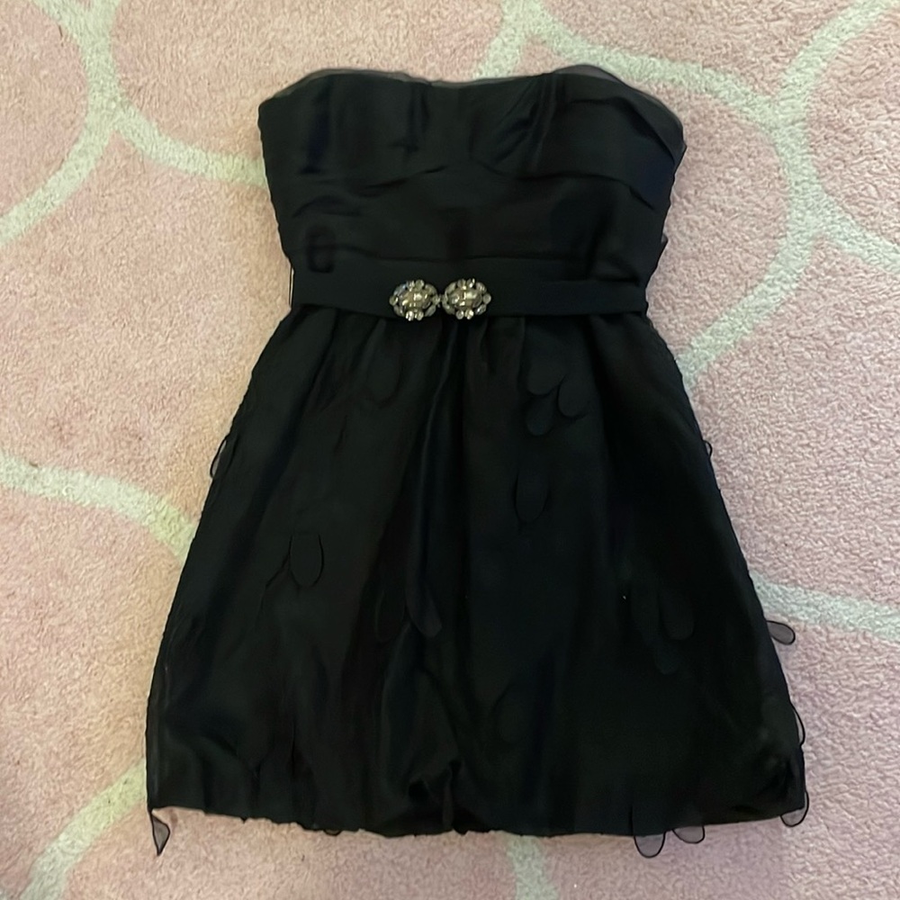 Bcbg black mini dress